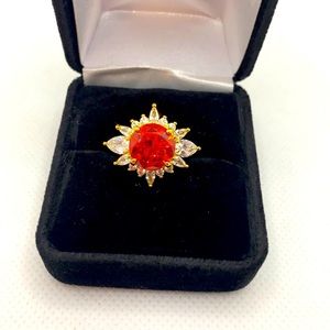 Rising sun of creation ring